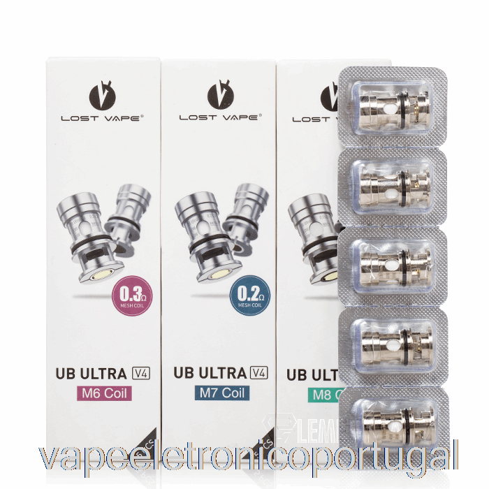 Bobinas De Substituição Vape Eletronico Perdidas Vape Ultra Boost [v2] Bobinas Mtl De 1.0ohm